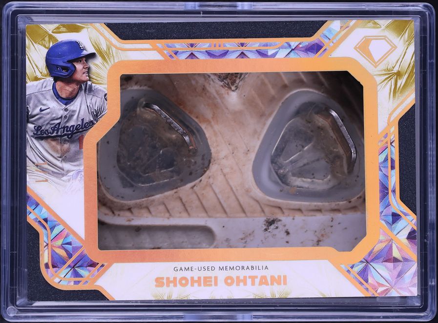 2025 Topps Diamond Icons Preeminent Pieces Relics Gold Shohei Ohtani PATCH 1/1 #PPR-SO CGC AUTH