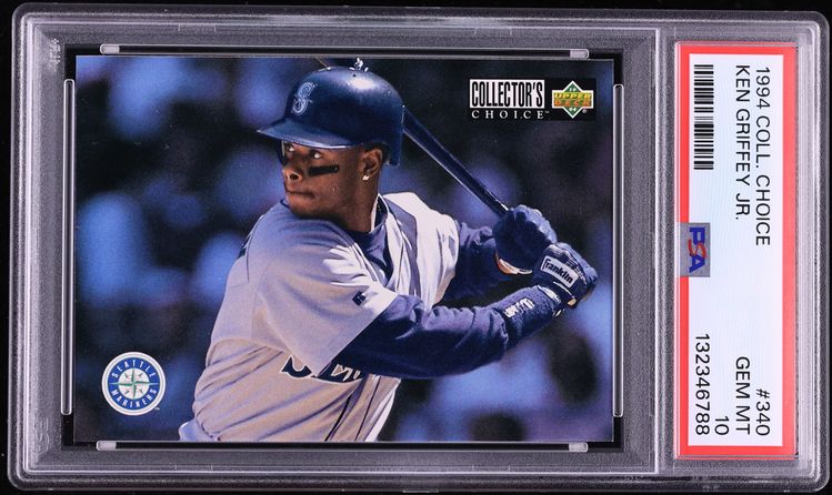 1994 Collector's Choice Ken Griffey Jr. #340 PSA 10 GEM MINT