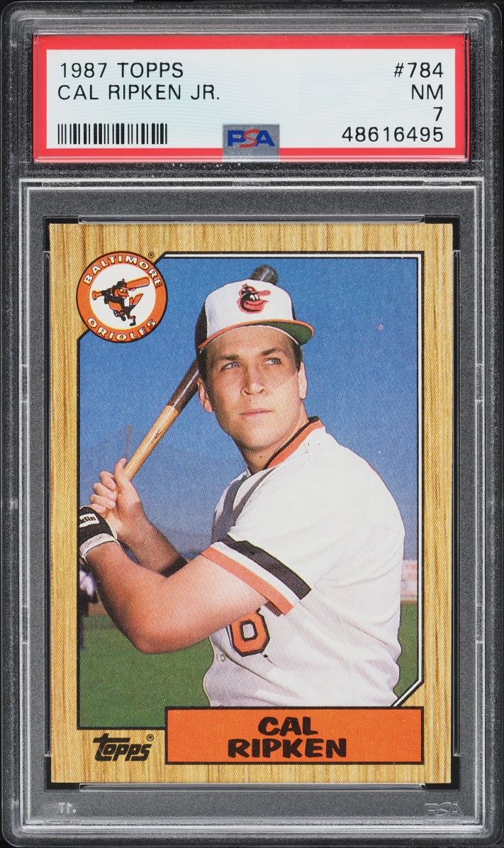 1987 Topps Cal Ripken Jr. #784 PSA 7 NRMT