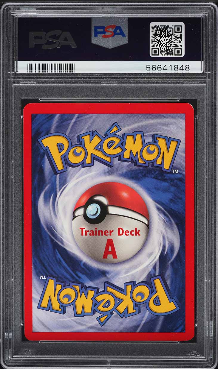 1999 Pokemon Base Set Trainer Deck A Sandshrew #62 PSA 9 MINT