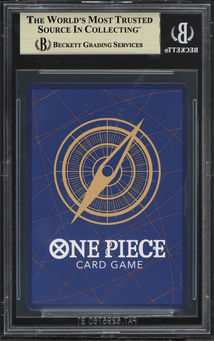 2024 One Piece The Best Premium Booster Manga Art Monkey D. Luffy #OP05-119 BGS 9.5 GEM MINT