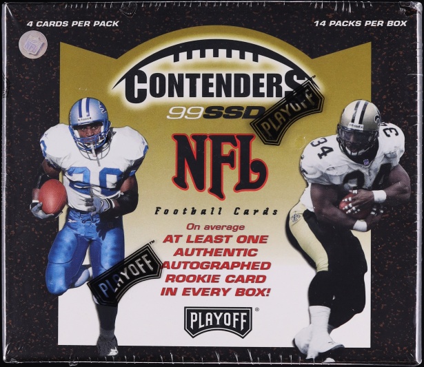 1999 Playoff Contenders SSD Football Sealed Hobby Box, 14ct Packs Kurt Warner Rookie?