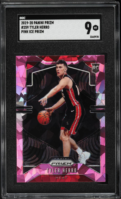 2019 Panini Prizm Tyler Herro ROOKIE #259 PSA 6 EXMT on Fanatics