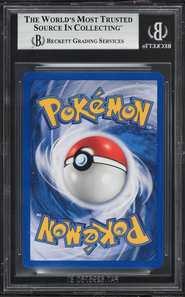 2000 Pokemon Team Rocket 1st Edition Reverse Holo Dark Raichu #83 BGS 8.5 NM-MT+