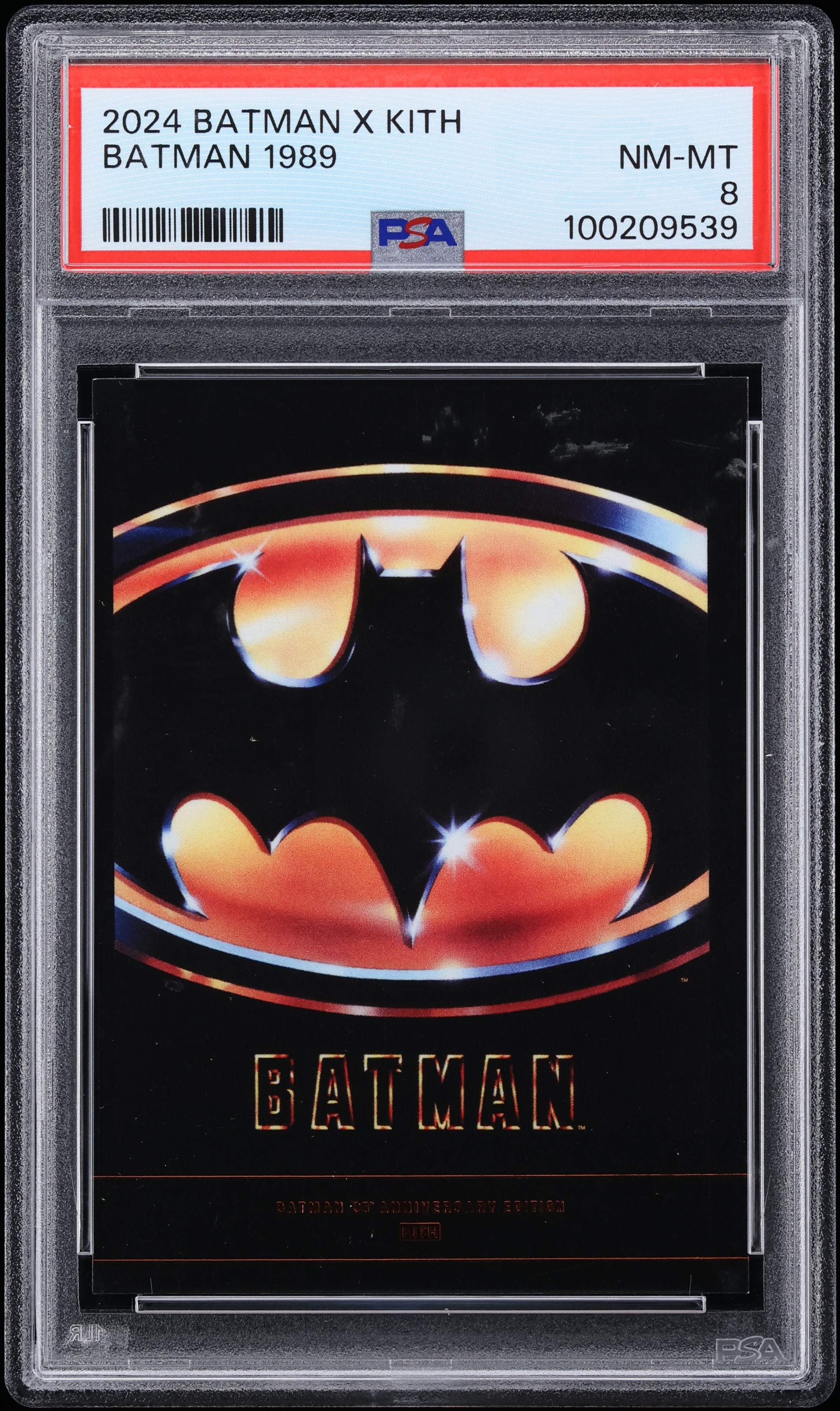 2024 Batman X Kith Batman 1989 PSA 8 NM-MT