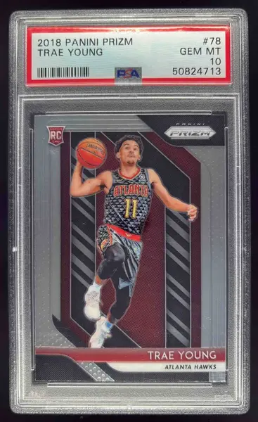 その他 PSA 10 Trae Young Prizm RC Ruby Wave その他 PSA 10 Trae Young Prizm RC Ruby Wave 2018-19 Panini