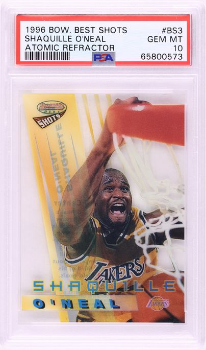1996 Bowman's Best Atomic Refractor Kobe Bryant ROOKIE #R23 BGS