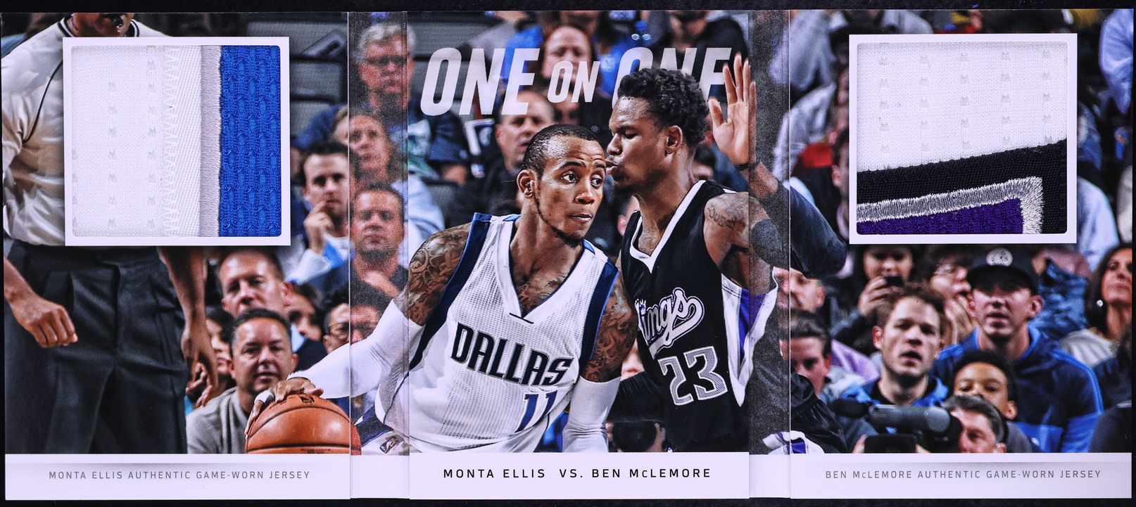 2014 Panini Preferred VS 1 On 1 Booklet Prime Monta Ellis Ben McLemore PATCH /25 #13 CGC AUTH