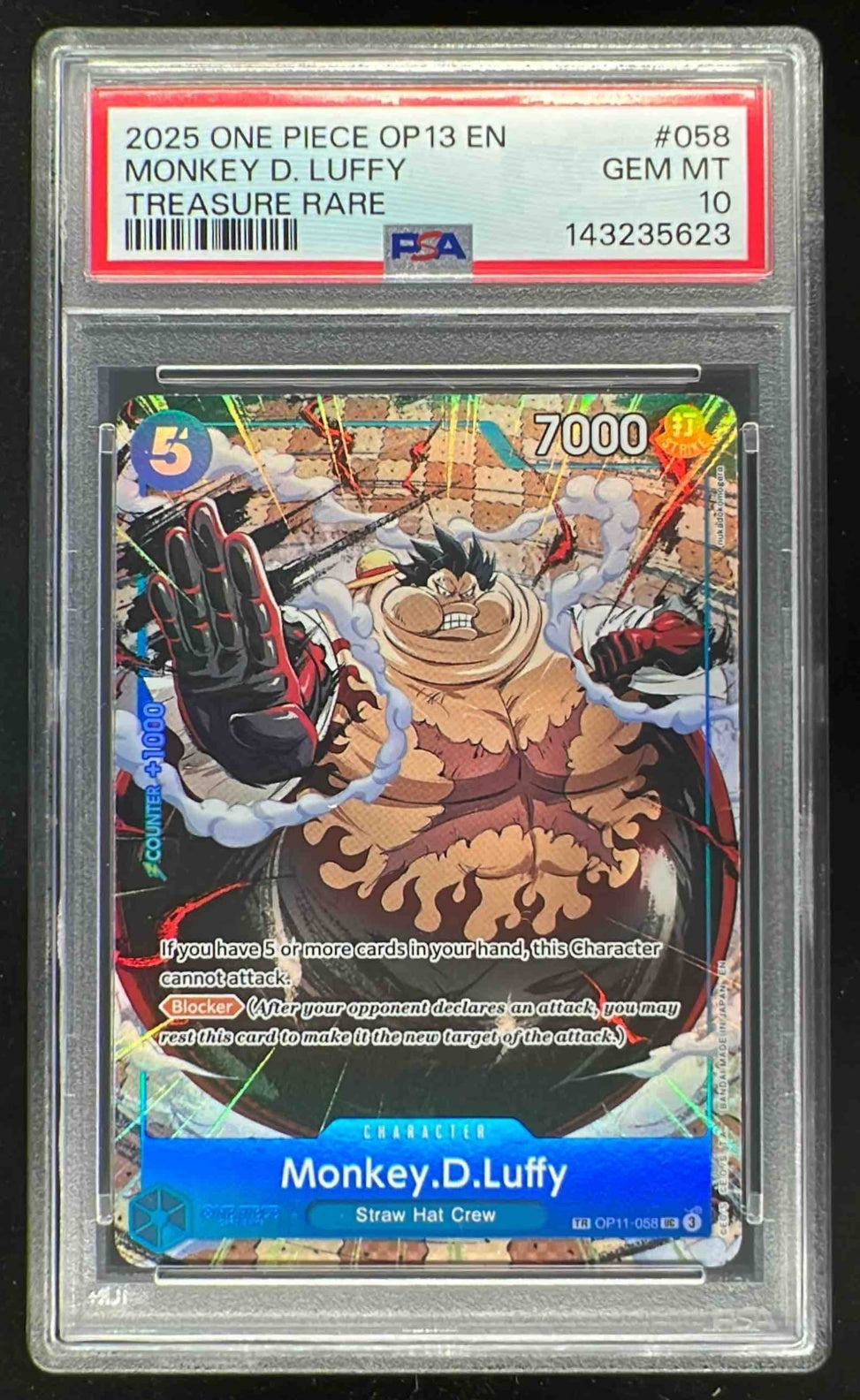 2024 One Piece Japanese 2nd Anniversary Set SR Monkey D. Luffy