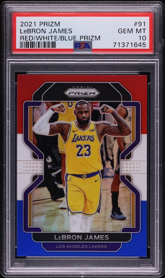 その他 Prizm Lebron James Red White Blue LeBron James [Red White Blue] #130 Prices | 2024 Panini