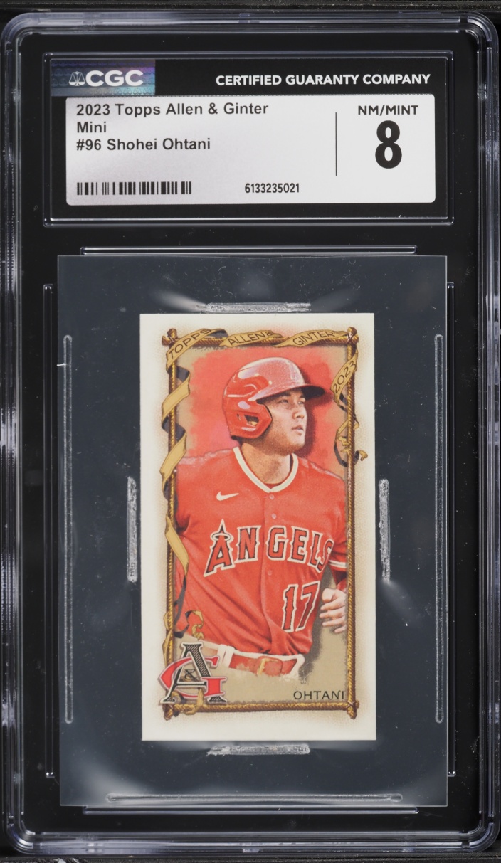 2023 Topps Allen & Ginter Mini Shohei Ohtani #96 CGC 8 NM-MT