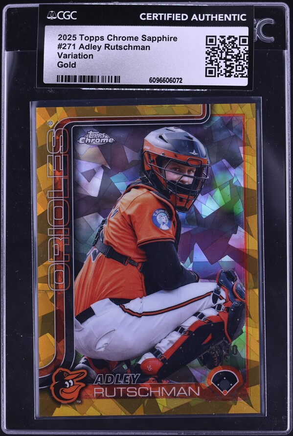 2020 Bowman Chrome Draft Glimpses of Greatness Adley Rutschman