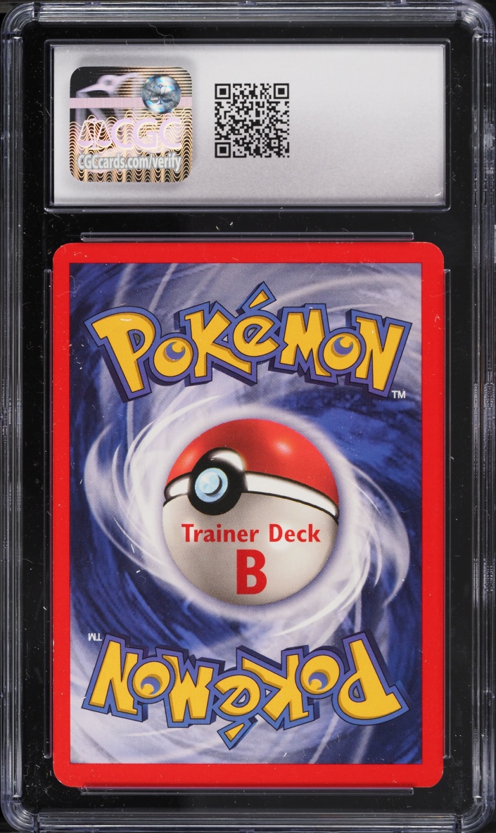 1999 Pokemon Trainer Deck B Energy Removal #92 CGC 9 MINT