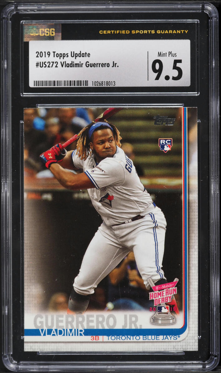 2019 Topps Update Vladimir Guerrero Jr. ROOKIE #US272 CSG 9.5 MINT+