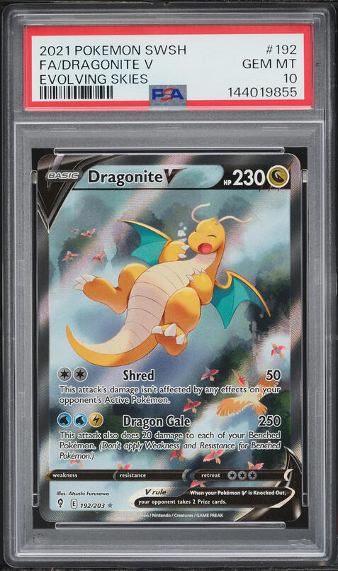 2021 Pokemon Sword & Shield Evolving Skies Full Art Medicham V