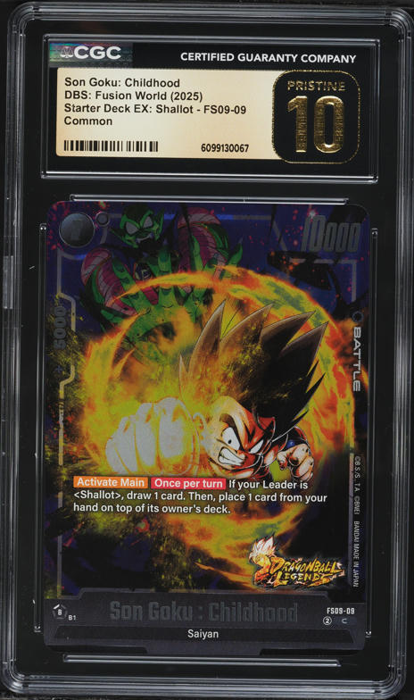 2025 Dragon Ball Super Divers Japanese Volume 2 Goku #EX2-005 CGC