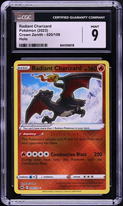 ポケモンカードゲーム 2022 Radiant Charizard #011 PSA7 Radiant Charizard #11 Prices | Pokemon Go | Pokemon Cards