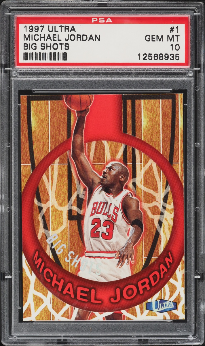1997 Ultra Big Shots Michael Jordan #1 PSA 10 GEM MINT
