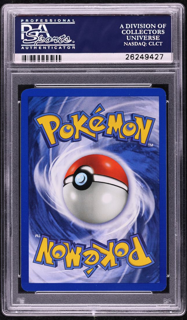 1999 Pokemon Base Set Stage Error Holo Blastoise #2 PSA 10 GEM MINT