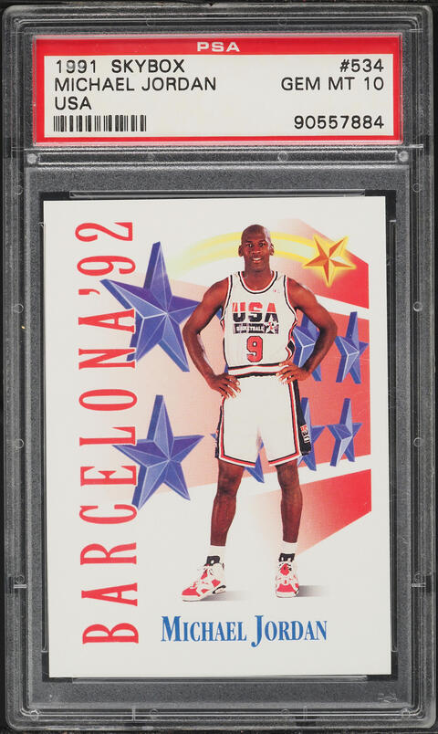 1991 Hoops McDonald's '92 USA Basketball Team w/ Michael Jordan