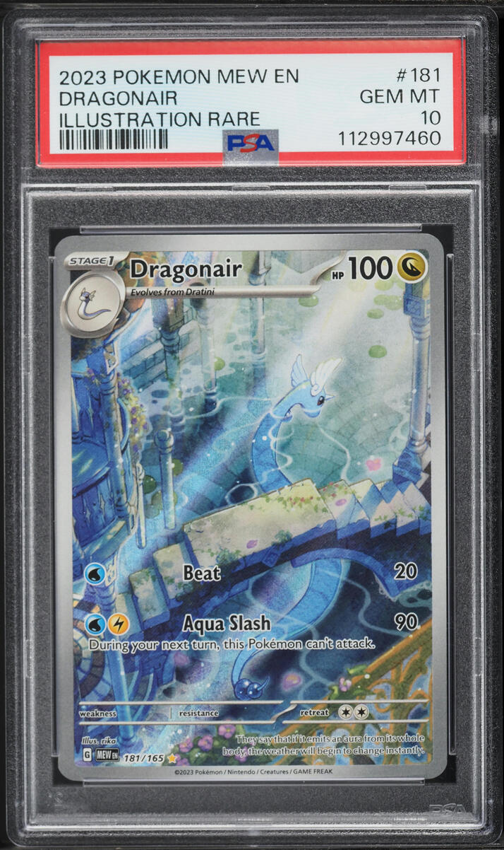 2023 Pokemon Scarlet & Violet 151 IR Dragonair #181 PSA 10 GEM MINT