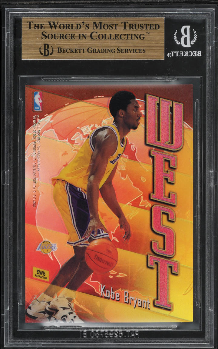 1998 Topps East West Refractor Michael Jordan Kobe Bryant #EW5 BGS 10 PRISTINE