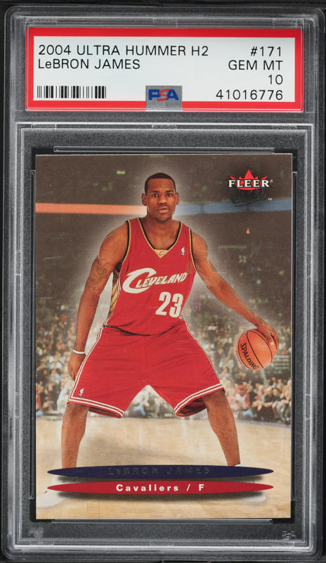 2007 Topps Chrome LeBron James #23 PSA 10 GEM MINT on Fanatics Collect