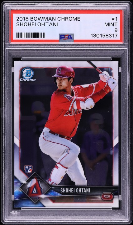 2023 Bowman Platinum Shohei Ohtani #68 CGC AUTH on Fanatics Collect