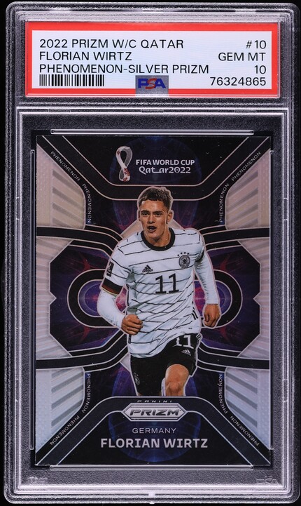 2022 Panini Prizm World Cup Qatar Phenomenon Silver Prizm Florian