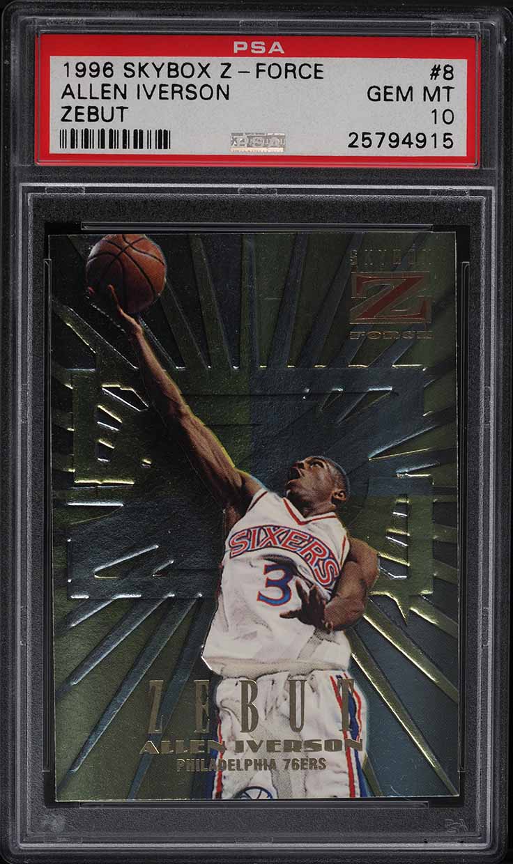 1996 Z-Force Z-Peat Zebut Kobe Bryant ROOKIE #3 BGS 9.5 GEM