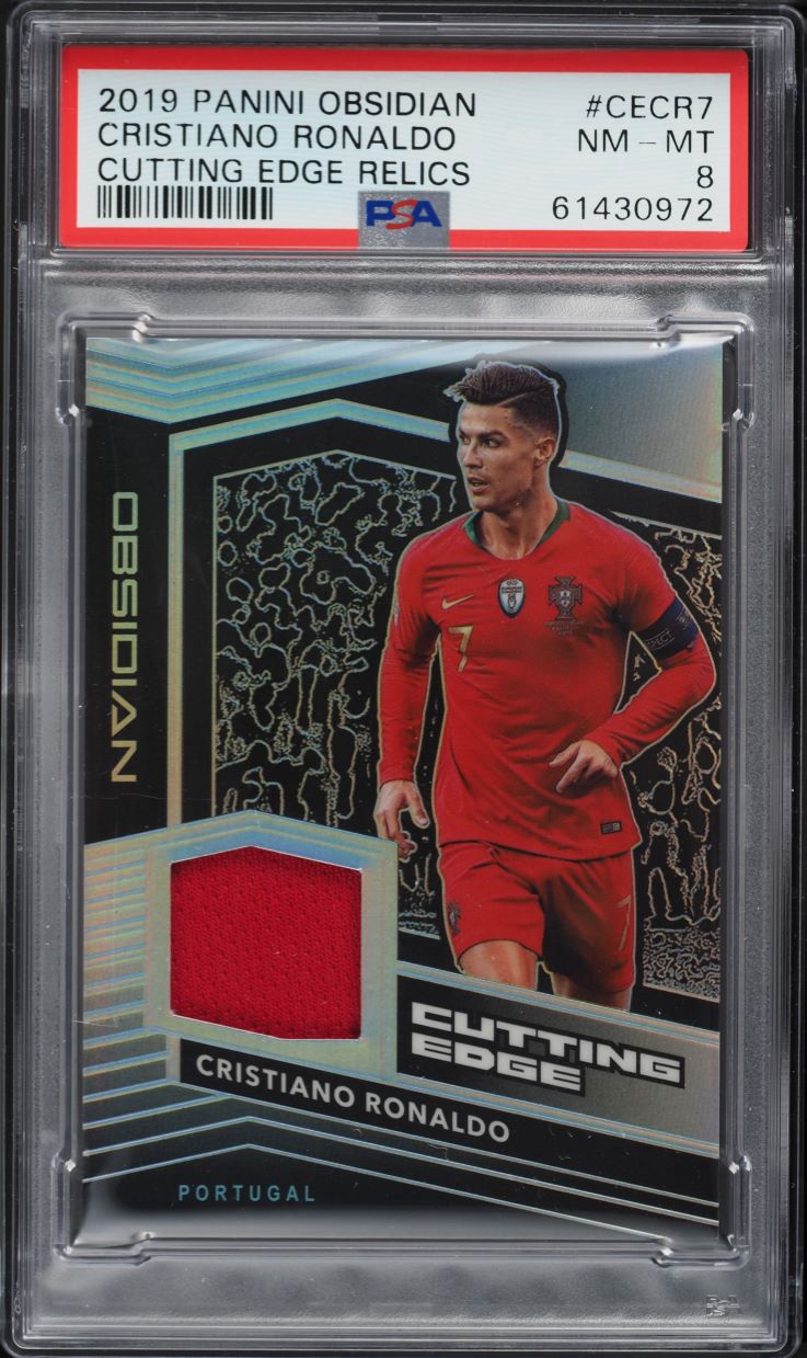 2019 Panini Obsidian Cutting Edge Relics Cristiano Ronaldo PATCH