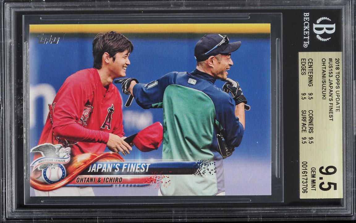 2018 Topps Update Japan's Finest Shohei Ohtani Ichiro Suzuki