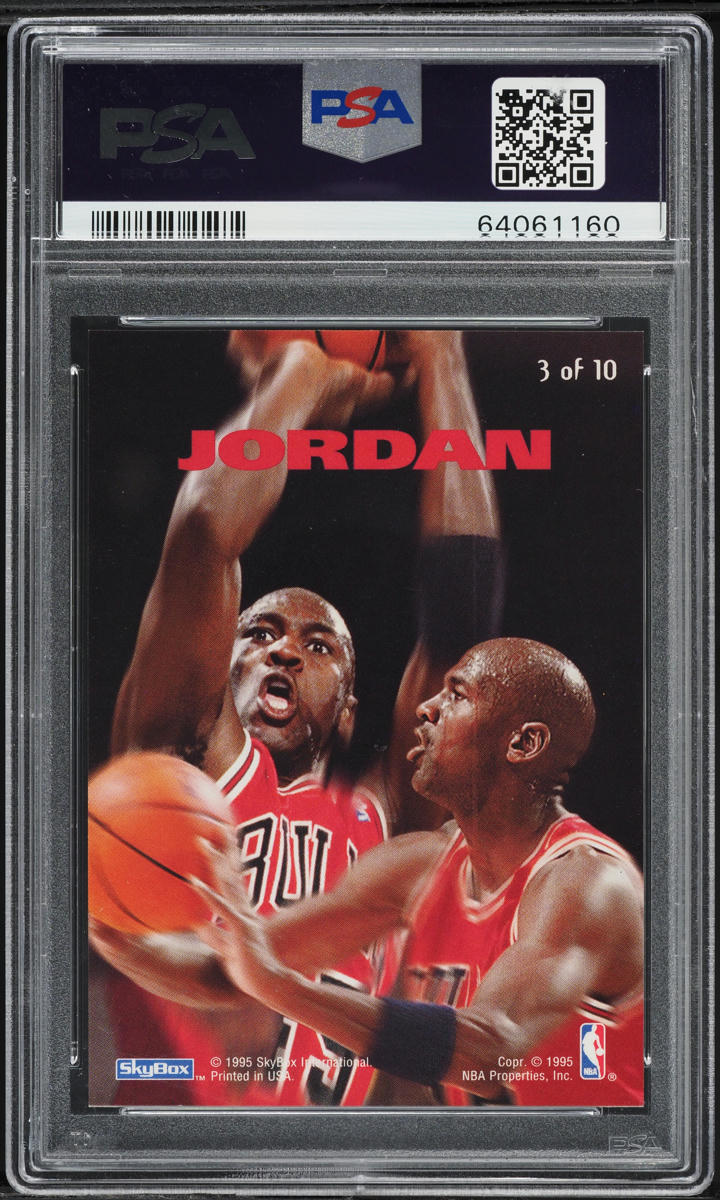1994 Skybox Emotion N-Tense Michael Jordan #3 PSA 10 GEM MINT on