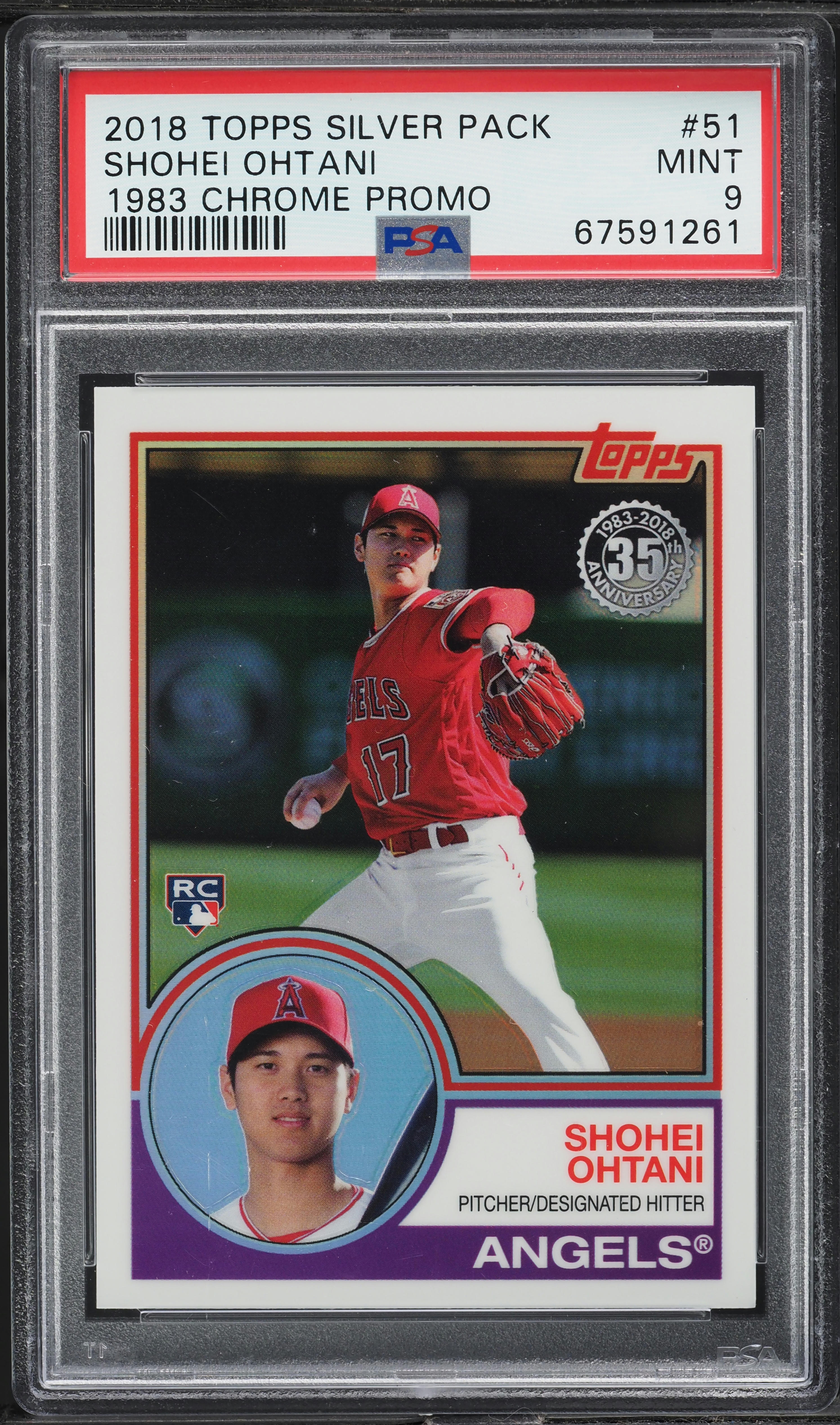ゲームセンター・ゲームカード 2018 Topps Chrome Shohei Ohtani PSA WBC Amazon.com: PSA 10 2018 SHOHEI OHTANI TOPPS CHROME ROOKIE
