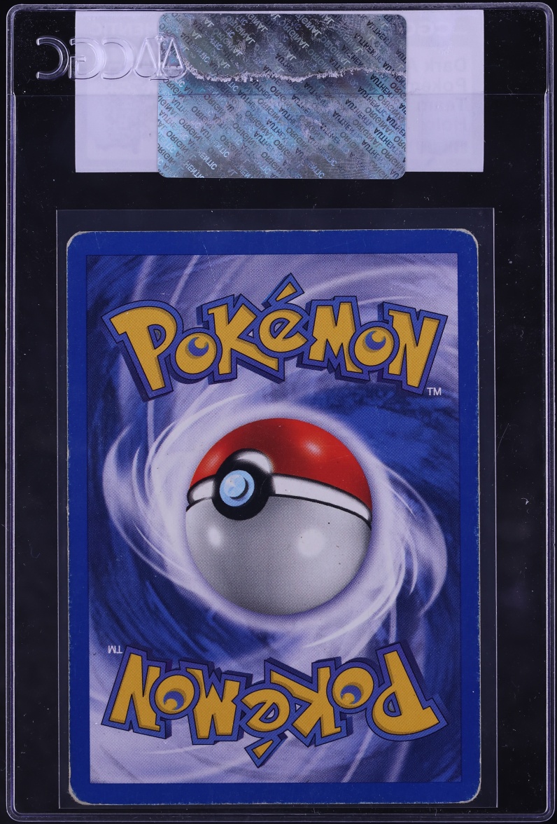 2000 Pokemon Team Rocket Holo Dark Arbok #2 CGC AUTH