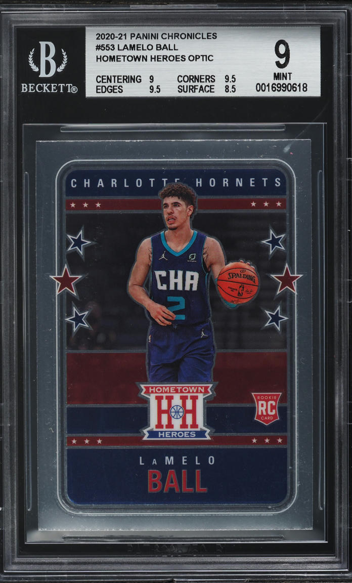 2020 Panini Chronicles Hometown Heroes Optic LaMelo Ball
