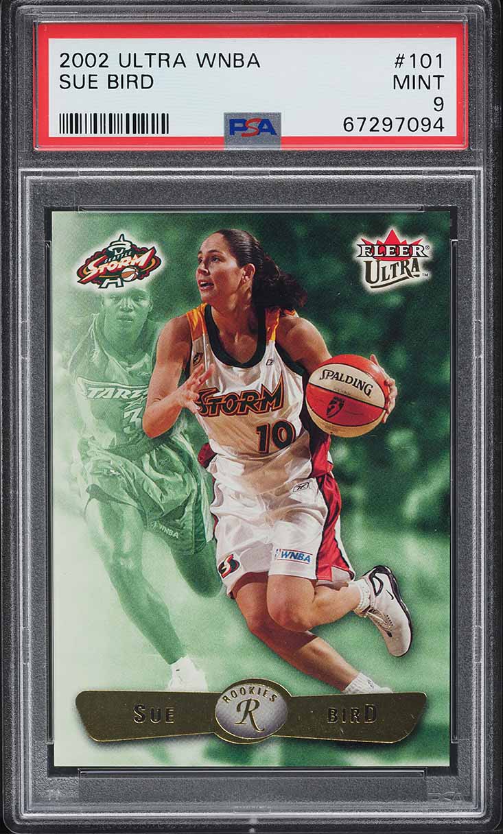 2002 Ultra WNBA Sue Bird ROOKIE #101 PSA 9 MINT on Fanatics Collect