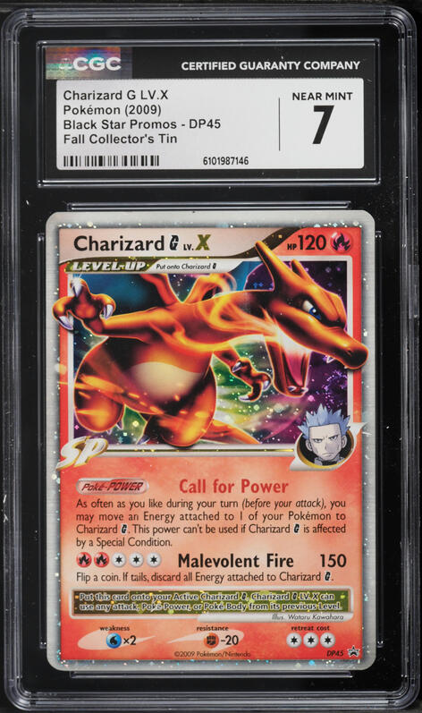 2009 Pokemon Japanese Half Deck 1st Edition Holo Charizard G Lv.X
