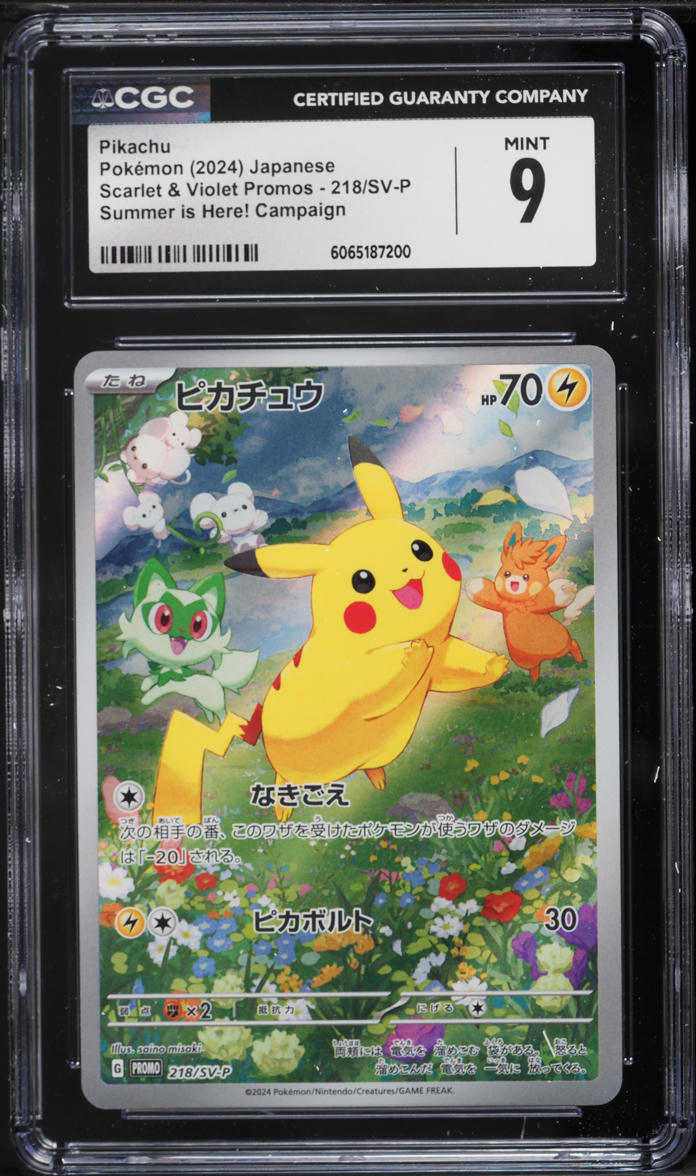 2024 Pokemon Japanese Scarlet Violet Promo Summer is Here! Full