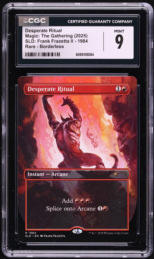 2025 Magic The Gathering MTG SLD Frank Frazetta II Borderless Desperate ...