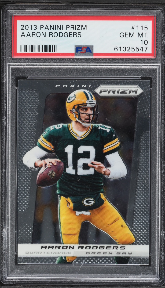 2013 Panini Prizm Aaron Rodgers #115 PSA 10 GEM MINT