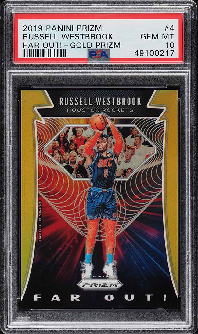 2019 Donruss Optic Russell Westbrook #58 CGC AUTH on Fanatics Collect