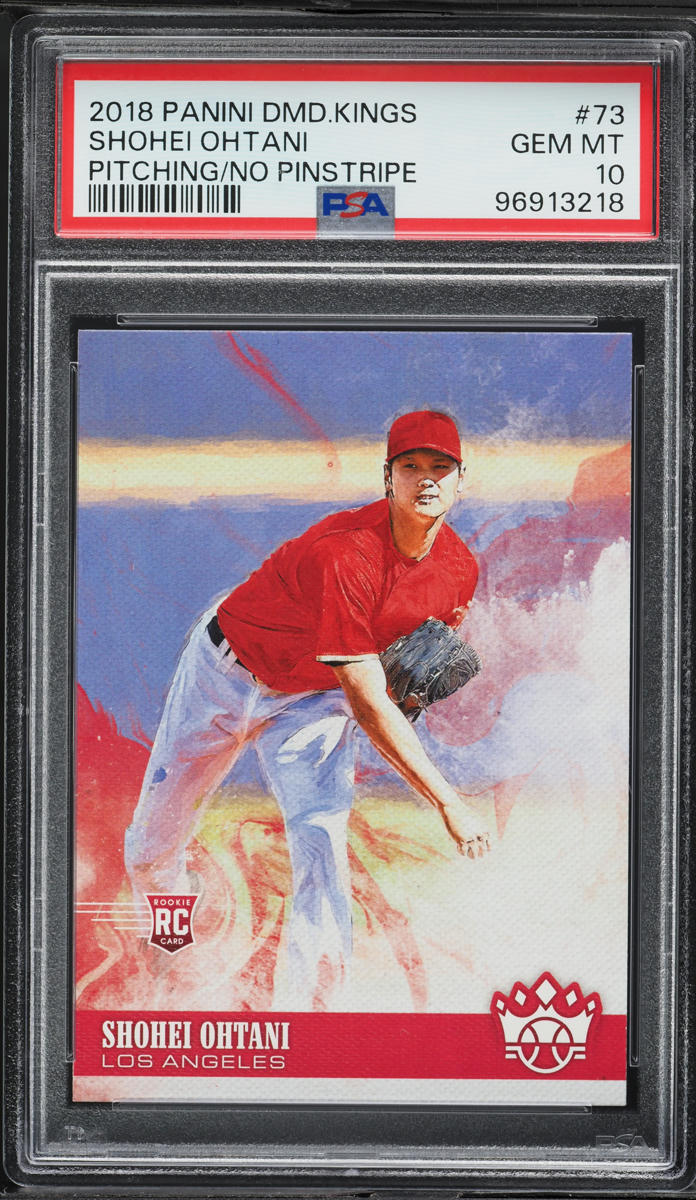 2018 Panini Diamond Kings Shohei Ohtani ROOKIE #73 PSA 10 GEM MINT