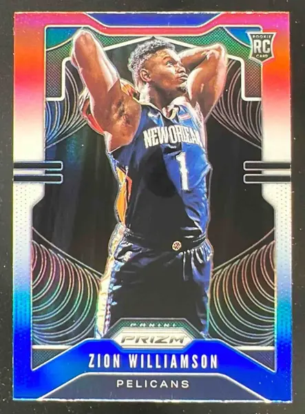 2019 Panini Mosaic White Zion Williamson ROOKIE /25 #209 PSA 10