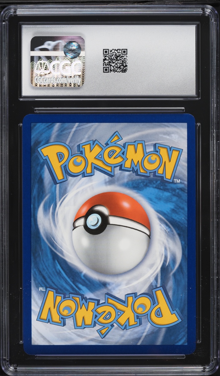 2021 Pokemon Sword & Shield Shining Fates Full Art Rillaboom VMAX #SV106 CGC 8.5 NM-MT+