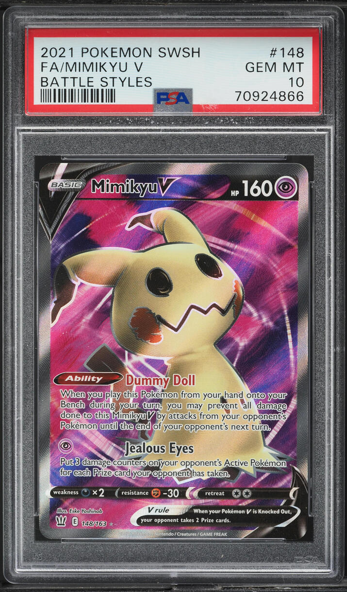 Mimikyu V #62 Battle Styles NM / 🇬🇧 (D'occasion) à COINTRIN pour CHF 3.9 - avec livraison