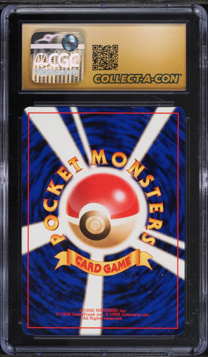 1996 Pokemon Japanese Base Set Charmander #4 CGC 10 PRISTINE