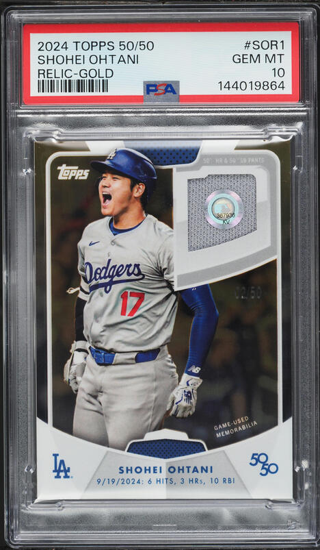 2024 Topps Shohei Ohtani 50/50 Sealed Box, 10ct Packs on Fanatics