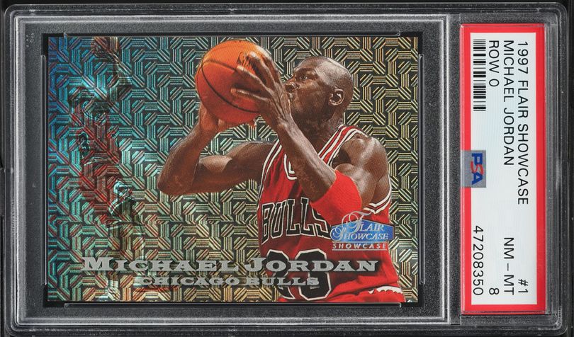 1996 UDA SPx Record Breaker Michael Jordan AUTO /250 #R1 BGS