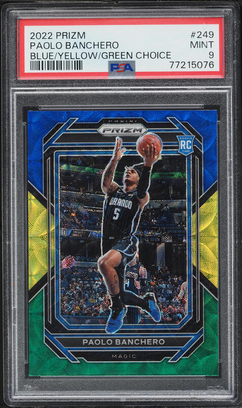 2022 Panini Prizm Monopoly Silver Paolo Banchero ROOKIE #66 PSA 10